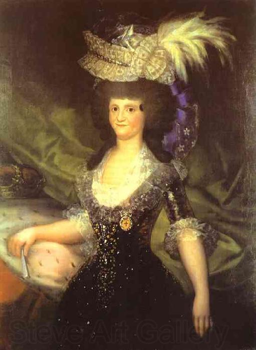 Francisco Jose de Goya Queen Maria Luisa Spain oil painting art